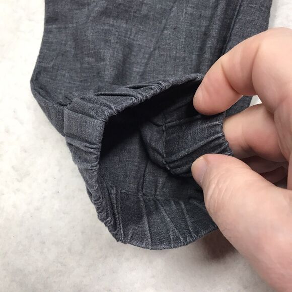 PRANA Mantra Hemp Jogger Women XS (30x26) Charcoal Gray Drawstring Elastic Cuff - Picture 5 of 16